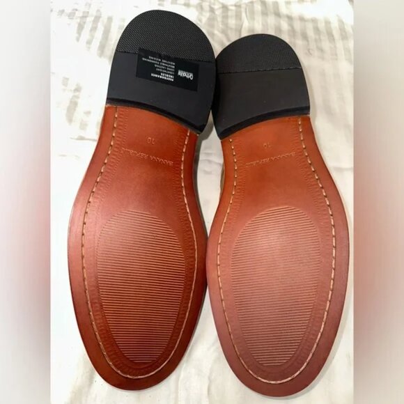 Banana Republic Marden Men’s Tan Suede Monk Strap Dress Shoes Size 10 NEW main image 4
